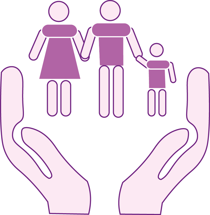 icône aide aux famille - association princesse manon